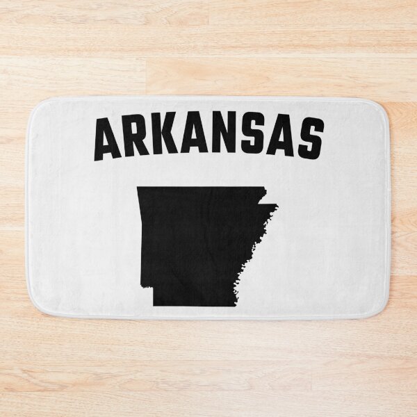 Item preview, Arkansas State Map Silhouette - Classic Bold Typography designed and sold by mashmosh.