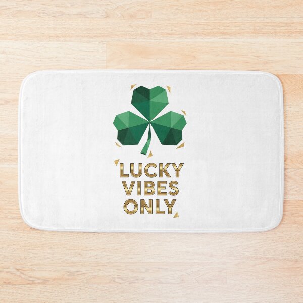 Item preview, Lucky Vibes Only - Geometric Emerald Shamrock St. Patrick's Day designed and sold by Latikshop.