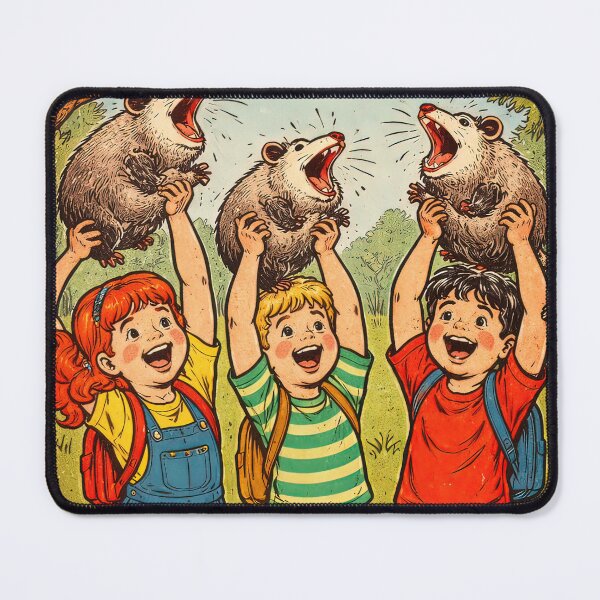 Item preview, Possum Appreciation Club — We Screech Together designed and sold by LoveLaxmi Arts.