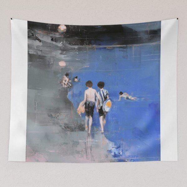 Item preview, Two boys walking along a beach designed and sold by lautir.