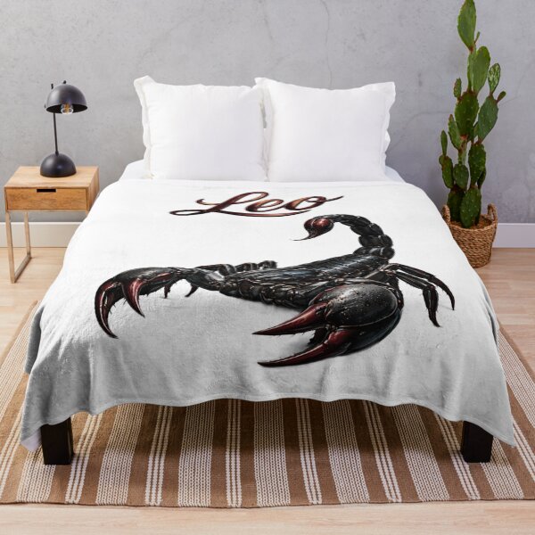 Item preview, Leo Scorpio Zodiac Name Scorpion Power Dark Energy Design designed and sold by AlexLineArt.