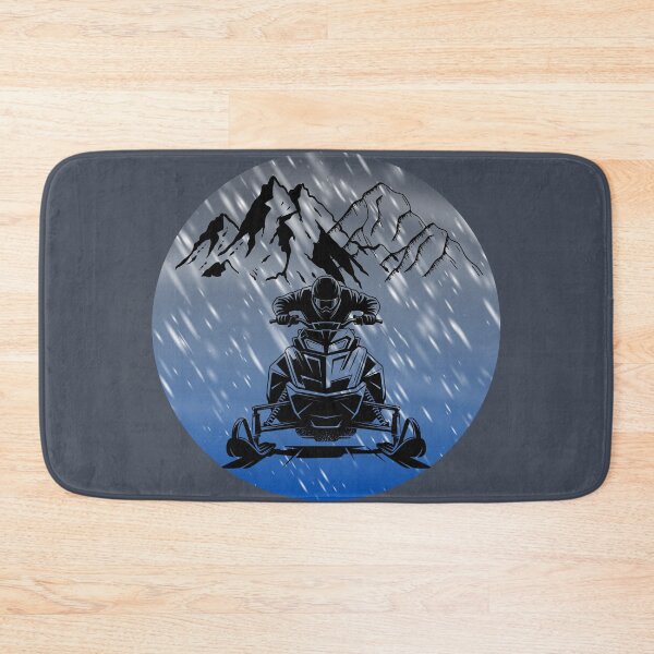 Item preview, Snowmobile Rider in the Mountains designed and sold by Szpaku desart .