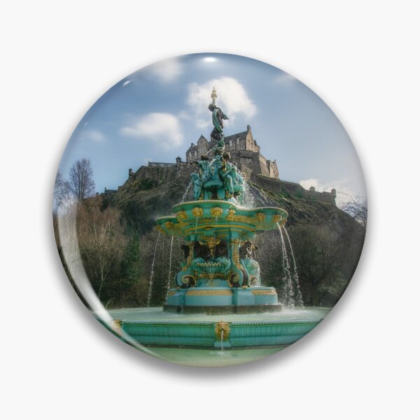 Item preview, Edinburgh Castle and Ross Fountain designed and sold by RJW Images.