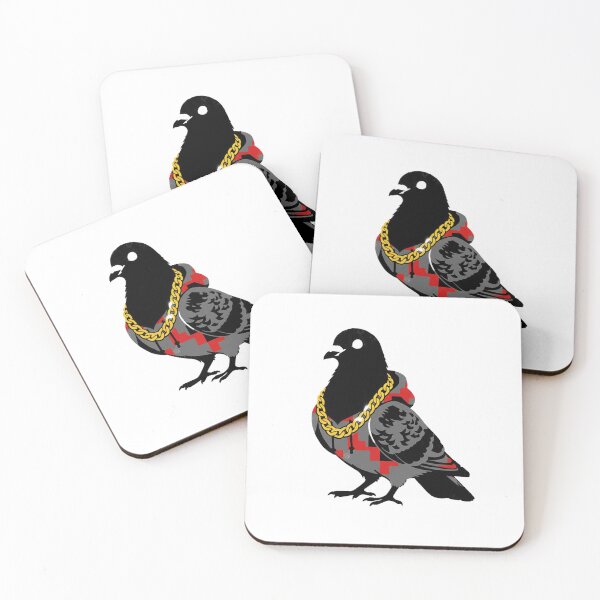 Item preview, Streetwise Pigeon Hypebeast Stencil Graffiti designed and sold by Thaivi Design.