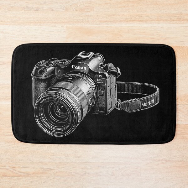 Item preview, Canon EOS R6 Mark III — Detailed Camera Illustration for Photographers designed and sold by Stinky Lincy's Apparel Company.