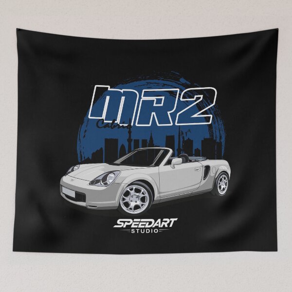 Item preview, MR2 Cabrio MK3 in Blue Moon- Stylish Convertible Design designed and sold by SpeedArtStudio.