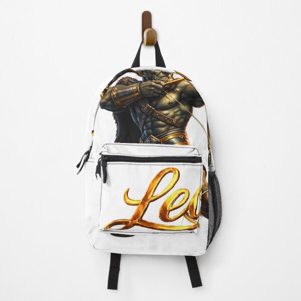 Item preview, Leo Sagittarius Zodiac Name Archer Fire Power Design designed and sold by AlexLineArt.
