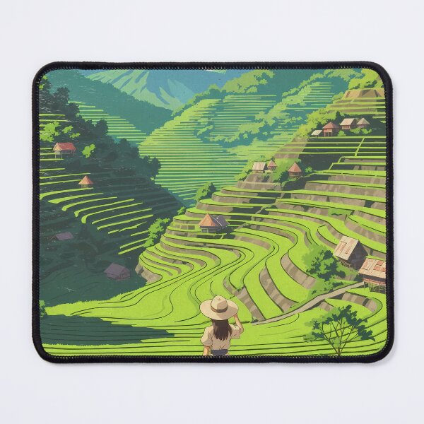 Item preview, Pastel Wanderer Above the Terraces designed and sold by JacksoonLester.