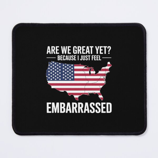Item preview, Are We Great Yet American Map Flag Democrat Supporter designed and sold by CombatTask.