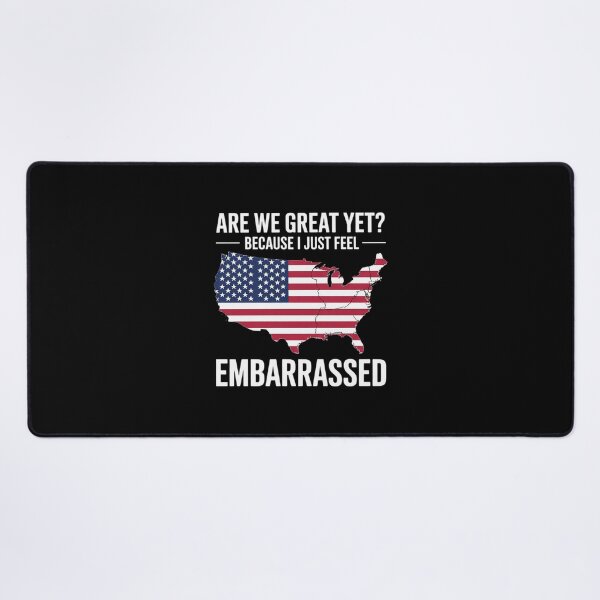 Item preview, Are We Great Yet American Map Flag Democrat Supporter designed and sold by CombatTask.