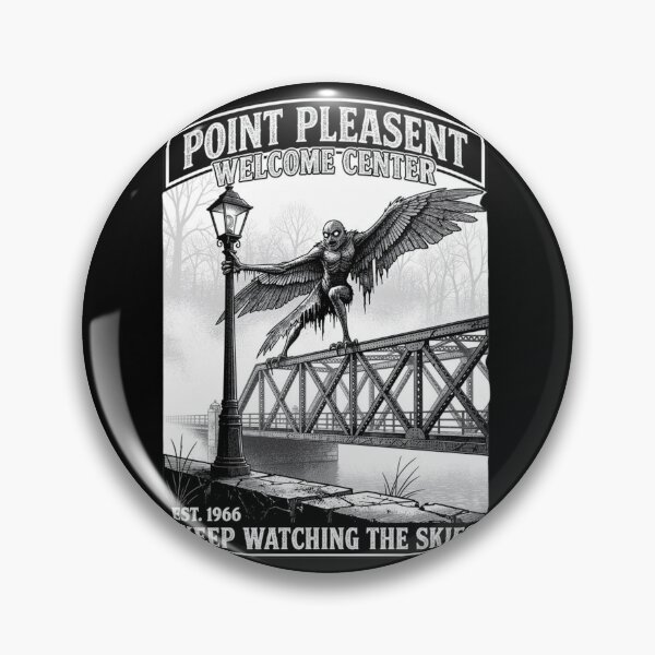 Item preview,  Vintage Mothman of Point Pleasant designed and sold by w66aboo.