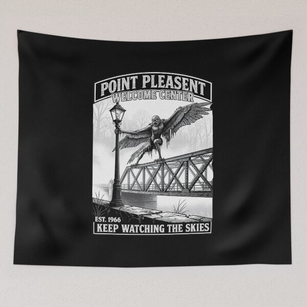 Item preview,  Vintage Mothman of Point Pleasant designed and sold by w66aboo.