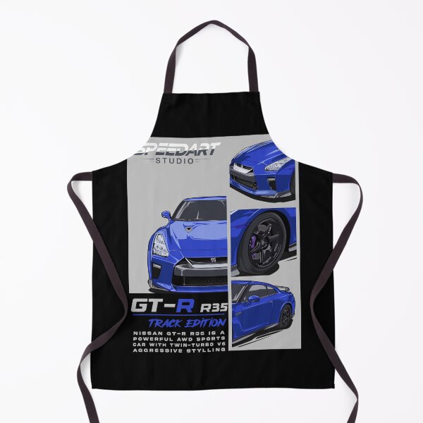 Item preview, R35 Track Edition – Blue JDM Performance Car Design designed and sold by SpeedArtStudio.