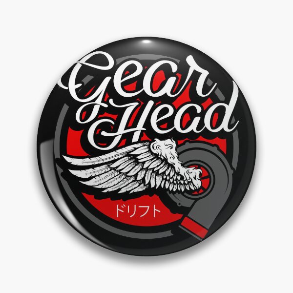 Item preview, Gear Head Turbo Tees Design designed and sold by Appleart Studio.