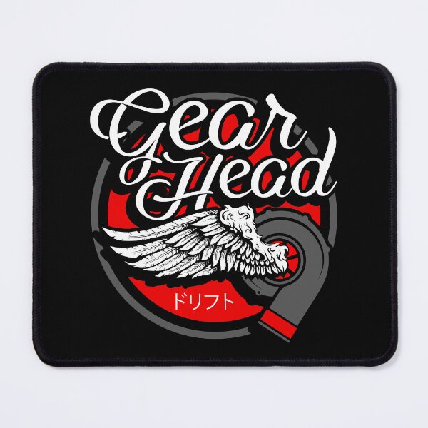 Item preview, Gear Head Turbo Tees Design designed and sold by Appleart Studio.