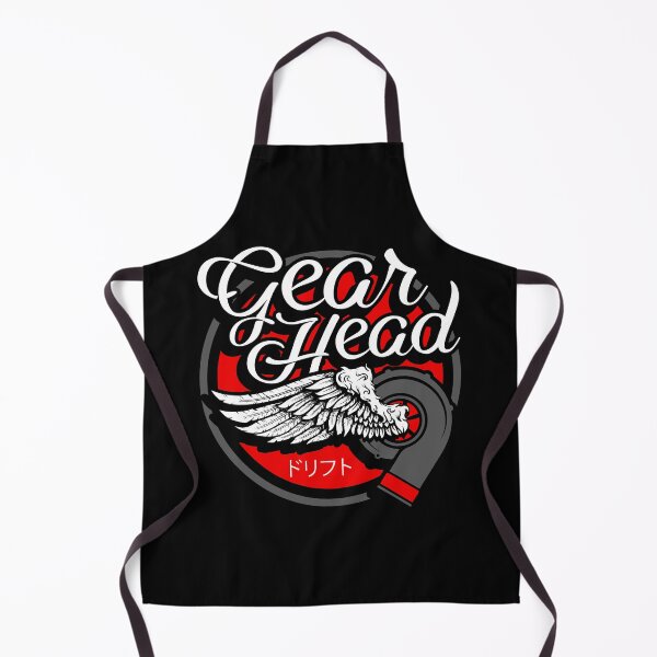 Item preview, Gear Head Turbo Tees Design designed and sold by Appleart Studio.
