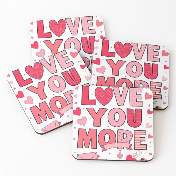 Item preview, Love you more dssign designed and sold by AKANKEDESIGN.