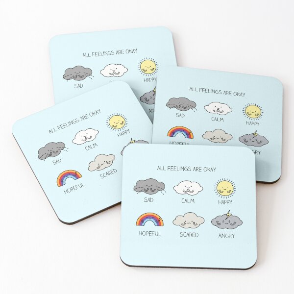 Item preview, All feelings are okay designed and sold by Milkyprint.