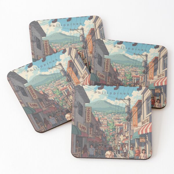 Item preview, Pastel Streets of Tagaytay Overlooking Taal designed and sold by JacksoonLester.
