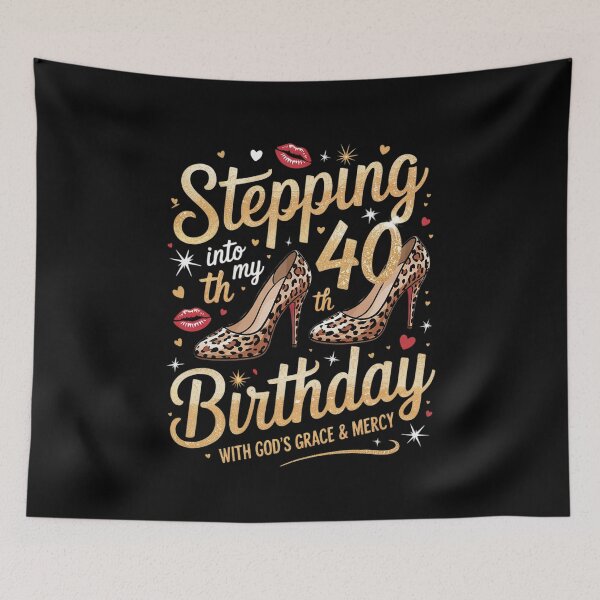 Item preview, High Heels Stepping Into My 40th Birthday 40 and Fabulous2 designed and sold by PowAcademy.