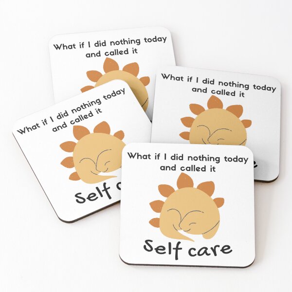 Item preview, Self care dino designed and sold by Cages or Wings.