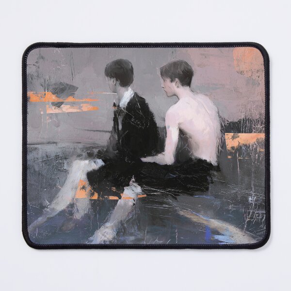 Item preview, Two Figures by a Poolside designed and sold by lautir.