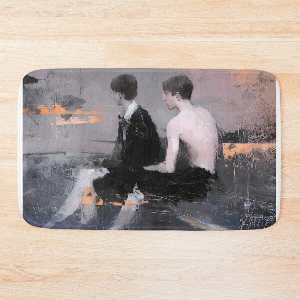 Item preview, Two Figures by a Poolside designed and sold by lautir.
