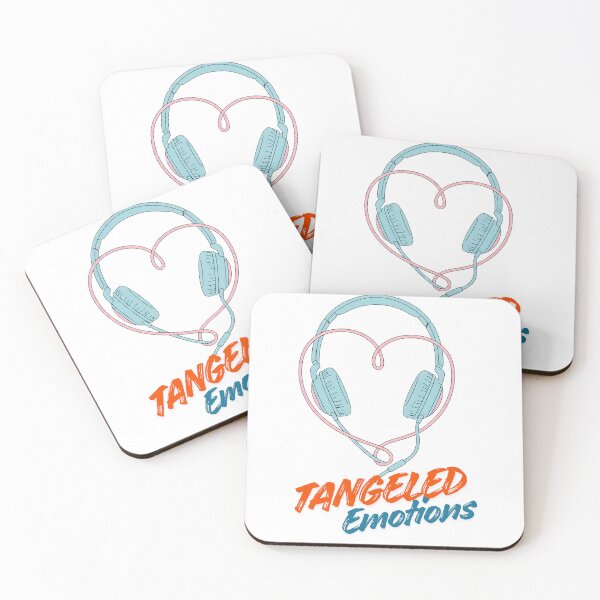 Item preview, Tangled Heart Headphones - Y2K Aesthetic Music Art designed and sold by Skill_&_Stone.