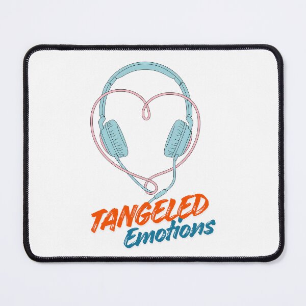 Item preview, Tangled Heart Headphones - Y2K Aesthetic Music Art designed and sold by Skill_&_Stone.