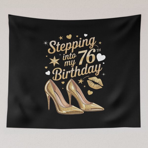 Item preview, High Heels Stepping Into My 76th Birthday 76 and Fabulous designed and sold by MythWoot.