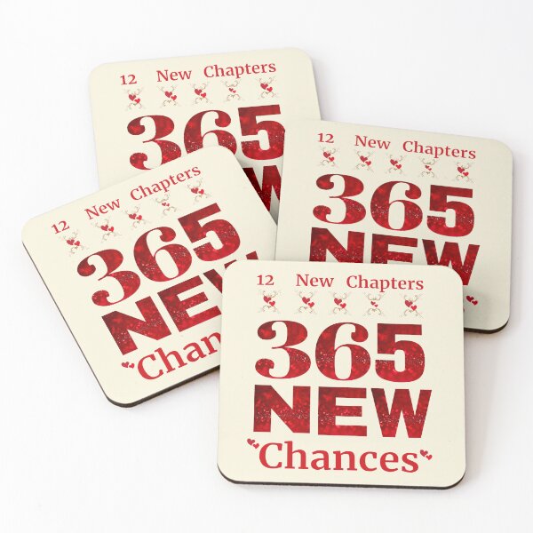Item preview, Happy   New  Year  12  New Chapters  365  New   Chances designed and sold by Brewgoodness.