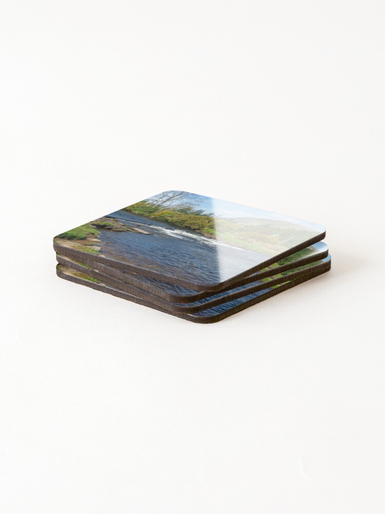 Thumbnail 4 of 5, Coasters (Set of 4), River Eachaig designed and sold by RJWImages.