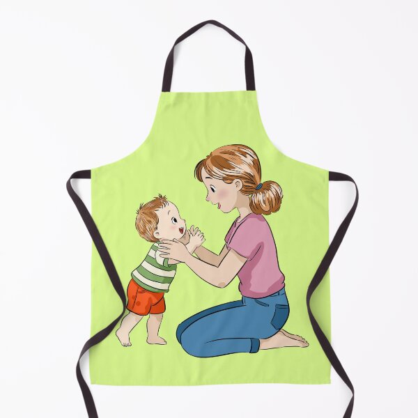 Item preview, Mother and son - first steps , love and joy designed and sold by MartynaKanik.
