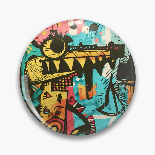 Item preview, Abstract Monster - Neo-Expressionist Street Art designed and sold by DEKALQUE.