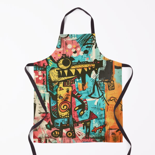 Item preview, Abstract Monster - Neo-Expressionist Street Art designed and sold by DEKALQUE.