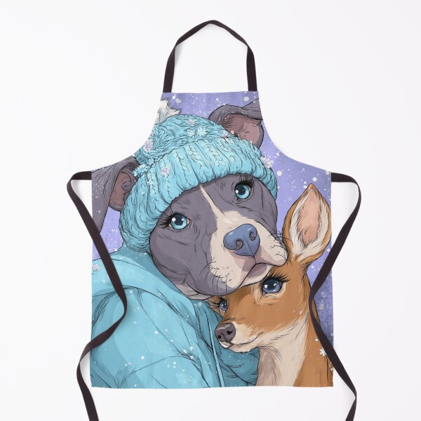 Item preview,  Pit Bull Deer Love designed and sold by Nocturne  Paws.