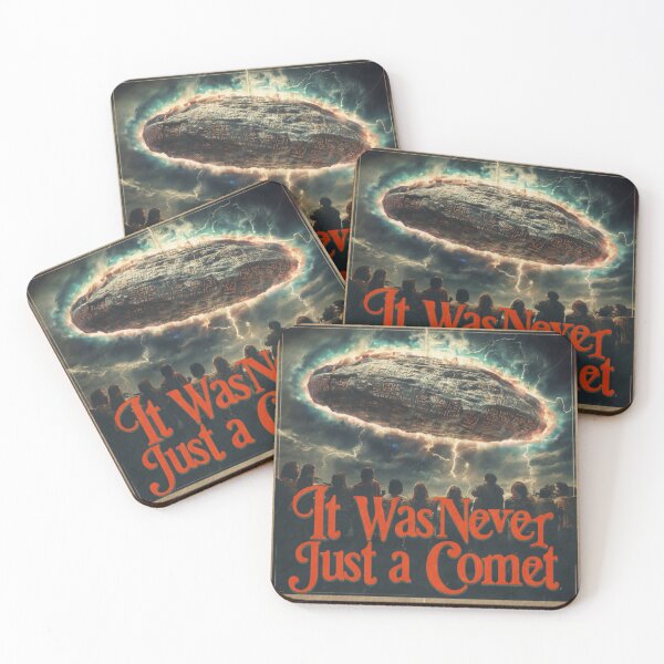 Item preview, 3iAtlas, It Was Never Just a Comet (Retro Sci-Fi Edition) designed and sold by Antik by Schulz.