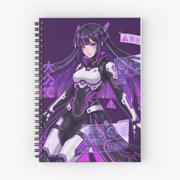 Item preview, Violet Interface Cyberpunk Operative designed and sold by SYN//KILL.