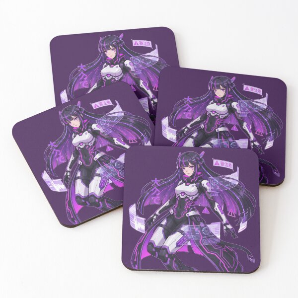 Item preview, Violet Interface Cyberpunk Operative designed and sold by SYN//KILL.