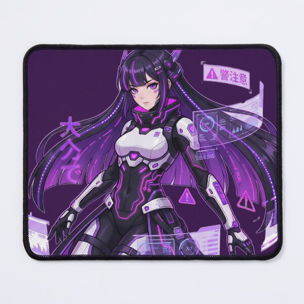 Item preview, Violet Interface Cyberpunk Operative designed and sold by SYN//KILL.