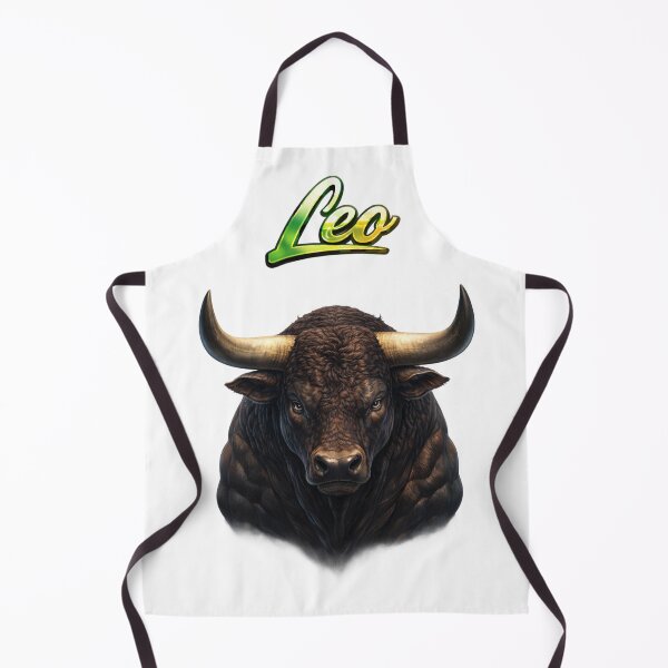 Item preview, Leo Taurus Zodiac Name Bull Power Strength Design designed and sold by AlexLineArt.