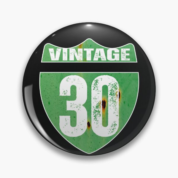 Item preview, Rusted Highway Road Sign 30th Years Old Funny Birthday gifts Men Woman designed and sold by erozzz.