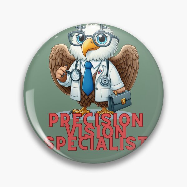 Item preview, Precision Vision Specialist – Eagle Eye Doctor Illustration designed and sold by Szpaku desart .