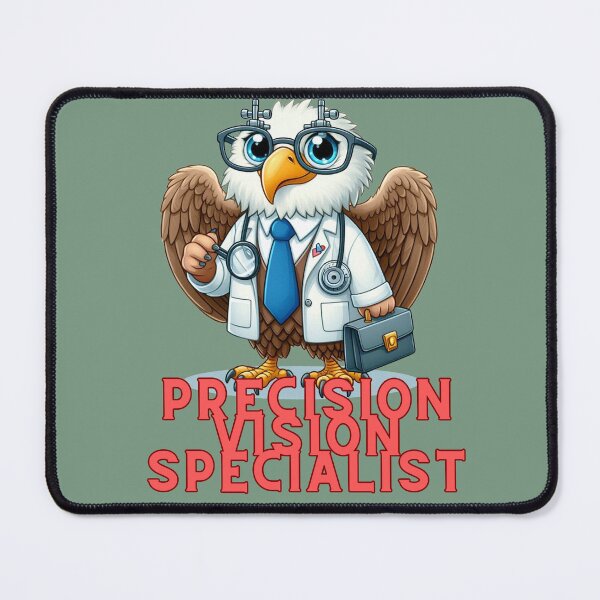 Item preview, Precision Vision Specialist – Eagle Eye Doctor Illustration designed and sold by Szpaku desart .