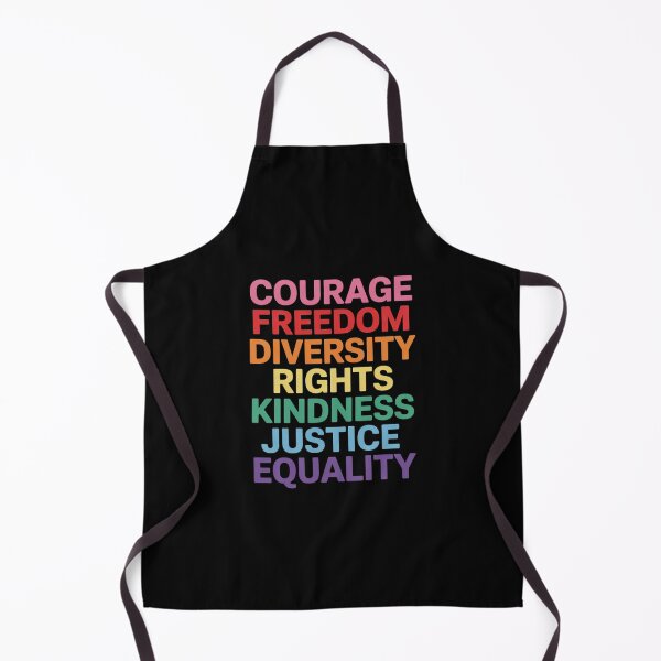 Item preview, Courage Freedom Diversity Equality Justice designed and sold by AquaKiev.
