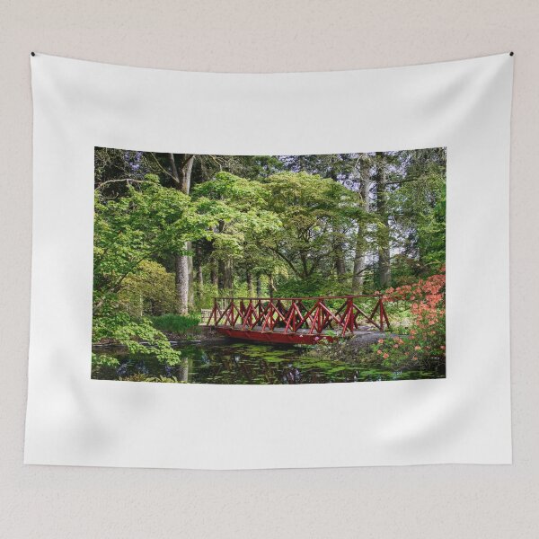 Item preview, The Pond Bridge Benmore Gardens designed and sold by RJW Images.