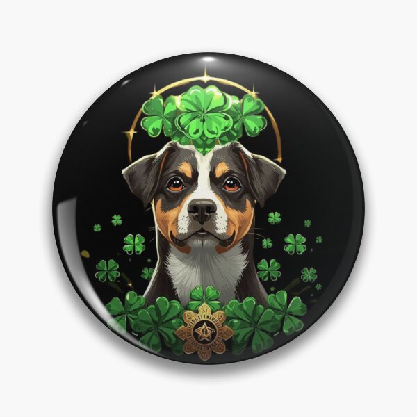 Item preview, Dog food tester – Funny St. Patrick’s Dog 4D Design designed and sold by YourTrendyTees.
