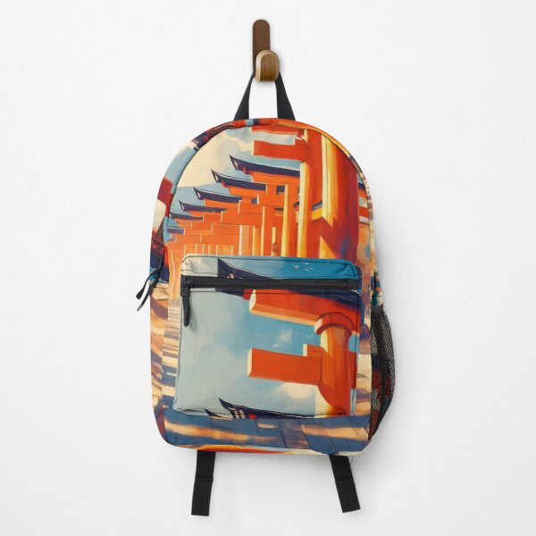 Item preview, Travel Poster Fushimi Inari Shrine Path designed and sold by StudioKansai.