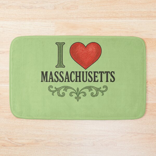 Item preview, I Love Massachusetts  designed and sold by FrictionMaxxing.