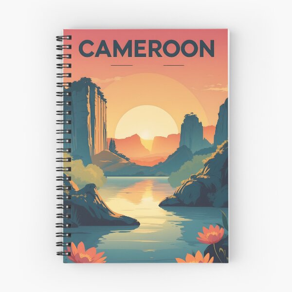 Item preview, Cameroon Retro Vintage Travel Design designed and sold by TravelersGems.